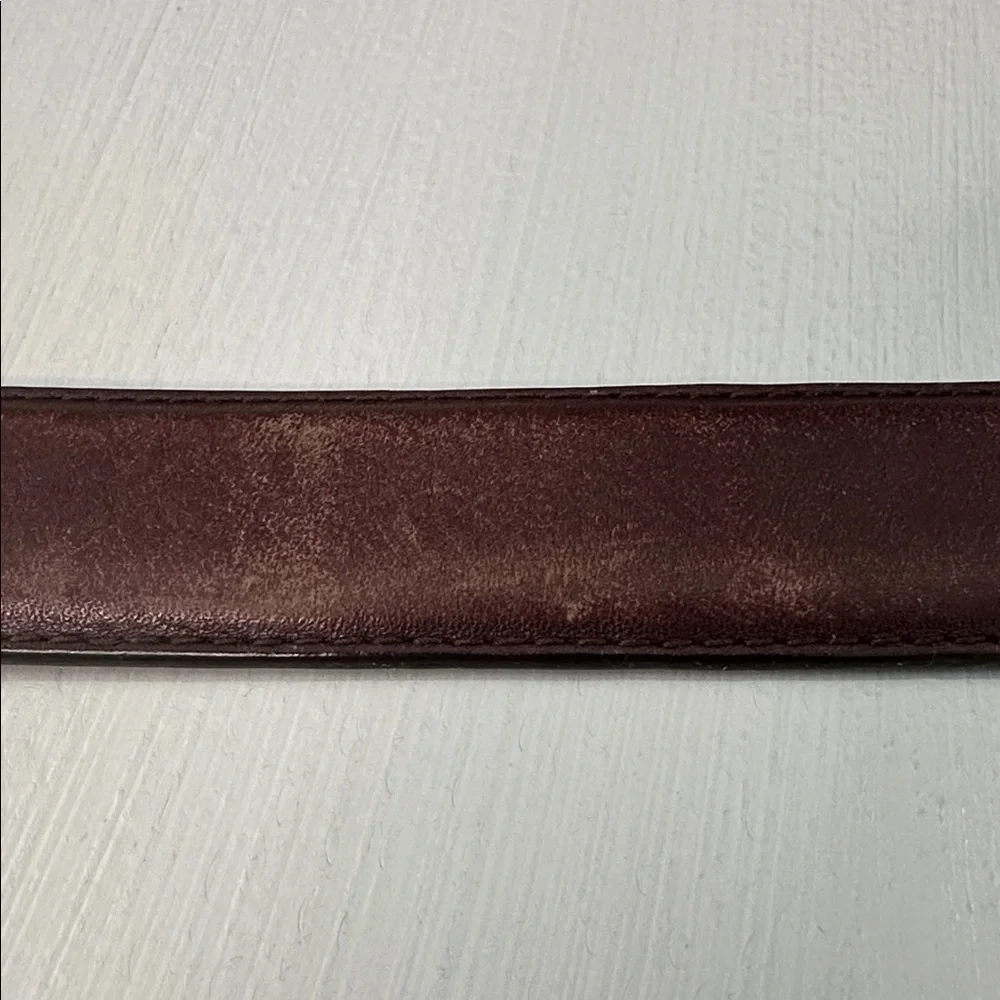Polo Ralph Lauren Brown Genuine Leather Belt